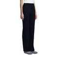 thumbnail image 3 of Lands' End Women's Petite Sport Knit Denim High Rise Elastic Waist Pull On Pants, 3 of 3
