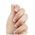 thumbnail image 5 of 100 piezas de puntas de uñas postizas blancas francesas en forma de luna, uñas postizas de acrílico cortas artificiales, decoración de uñas, 5 of 5