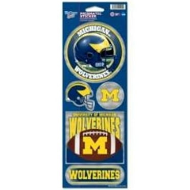 Michigan Wolverines Prismatic Sticker