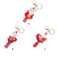 thumbnail image 4 of Sonducket Llavero Adorable Animal Multi-Estilo Llaveros Anillos Cuero Brillo Metal Delicado Colgante Navidad Boda Ropa Accesorios Ropa, zapatos y accesorios Miscelánea Suerte Sonducket AP014335-03, 4 of 6