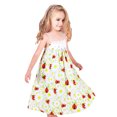 thumbnail image 2 of Girls Dress Ladybug Flower White Lace Trim Soft Fabric 6 Years, 2 of 7