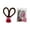Pink, variant on DIY Easter Button Rabbit 10x7x3cm Craft Kit for Hanging Ornament Table Shelf Fireplace Door Decor Gift
