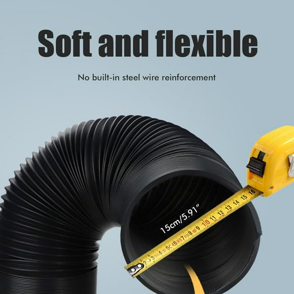 Manguera de escape para aire acondicionado, manguera de escape flexible para secadora, campana extractora, manguera de escape flexible, confiabilidad excepcional