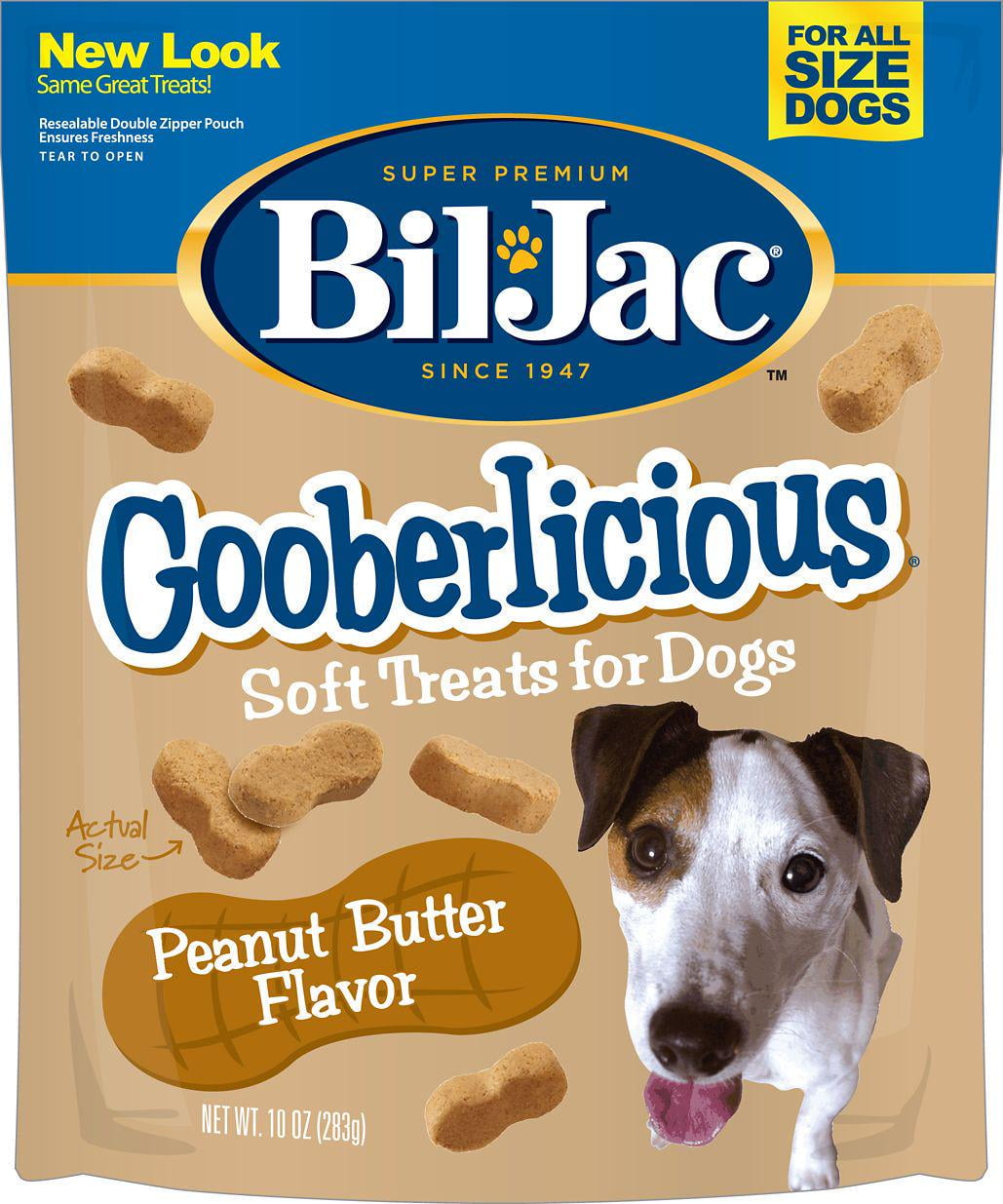 Bil Jac PB Nanas Moist Dog Treats with Real Chicken Liver 4 oz Canine Training Reward Walmart