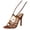 Brown, variant on Womens Tortoise Beaded Stiletto High Heels Strappy Sandals Bohemian Beach Casual Leather Pointed Toe Slip on Dressy Pumps Summer Shoes for Vacation White Size 9.5