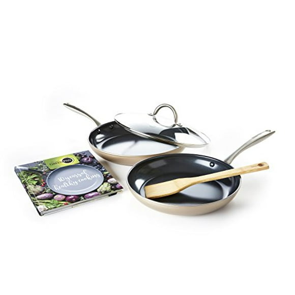 GreenPan Limited Edition 10th Anniversary 5pc Ceramic Non-Stick Cookware Set, Bronze