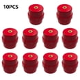 thumbnail image 1 of 10 Pcs Isolants de Busbar Rouge SM-30 M6 Isolants d'Espacement en Polyester Haute Résistance, 1 of 9