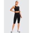thumbnail image 3 of Calzas Capri CRZ YOGA para Mujer, Cintura Alta 33 cm, Negro XL, 3 of 5