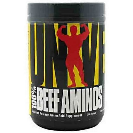 Universal Nutrition 100% Beef Aminos, 200 Ct