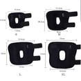 thumbnail image 2 of Black Lightweight Breathable for Small,Middle,Large Dog Protective Case Dog Leg Brace Dog Leg Wrap Dog Support Brace Pet Knee Pads S, 2 of 8