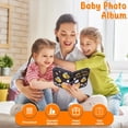 thumbnail image 3 of MesaSe Soft Cloth Photo Book Polyester Baby Photo Album Free Illustration My First Picture Book Easy to Access Picture Album for Baby, 3 of 10