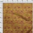 thumbnail image 2 of oneOone Cotton Poplin Brown Fabric Batik Sewing Fabric By The Yard Printed Diy Clothing Sewing Supplies 56 Inch Wide - XO, 2 of 4
