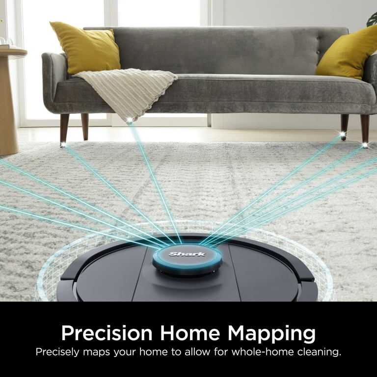 Shark IQ Robot Self-Empty™ RV1000S, Robot Vacuum, Home Mapping, Self- Cleaning Brushroll, Wi-Fi 