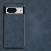 Allytech Google Pixel 9 / 9 Pro Case, Ultra Slim Lightweight Luxury PU Leather Skin-Friendly Case, Shockproof Dustproof Anti-Fingerprint Screen Lens Protection Cover for Google Pixel 9 /9 Pro,Navyblue