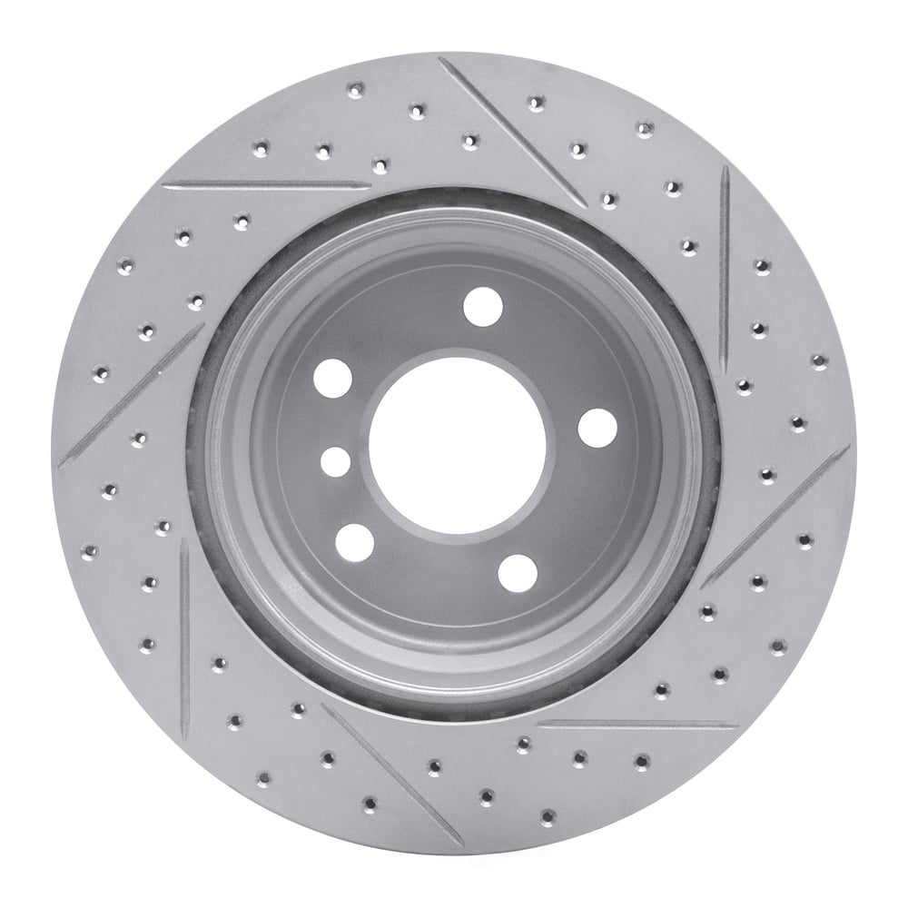 Dynamic Friction Company 830-31143L DFC Geoperformance Rotor - Drilled and Slotted