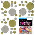thumbnail image 3 of Confetti Circle New Bubbly (3 Sizes) Gold, Silver - Pouch (1/2 oz) - CCP8475, 3 of 8