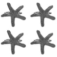 thumbnail image 3 of MLINS Silver Alloy Napkin Rings for Table Decor Exquisite Decoration for Weddings Parties Banquets Set of 4, 3 of 8