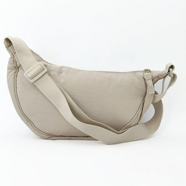 Bolso cruzado Hobos de nailon informal para mujer, bolsos de hombro de diseñador, bolso de mano de gran capacidad, bolso de compras de viaje para mujer, monederos para mujer 2025