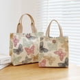 thumbnail image 2 of Bolsa de lona para lonchera, bolsa de gran capacidad para el almuerzo, bolsa para el almuerzo para trabajadores de oficina, bolsa para llevar arroz en la mano, linda momia con bolsa de arroz, 2 of 5