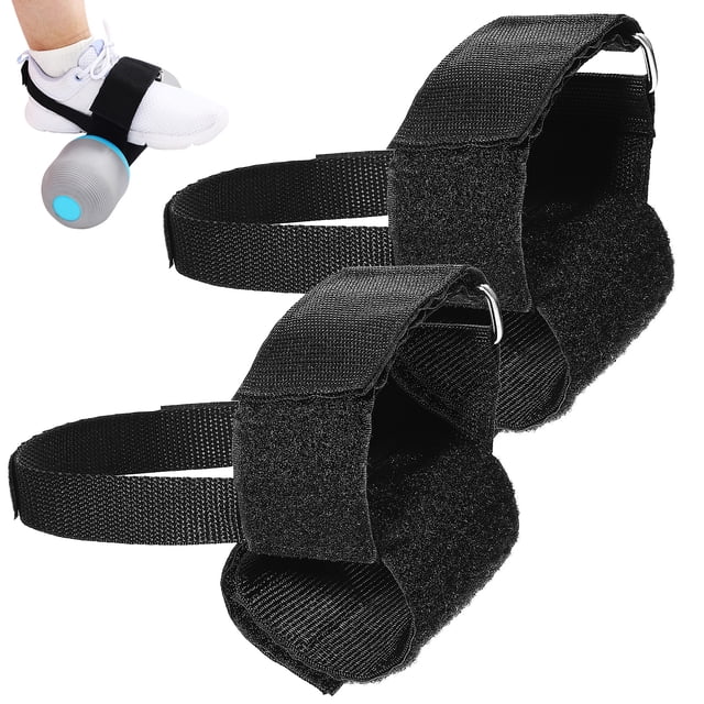 1 par de correas de tobillo con mancuernas, correas de entrenador Tibialis, correas de peso ajustables para tobillo, accesorio de Fitness