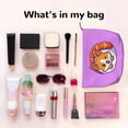thumbnail image 3 of Picia Corgi In Sushi Roll Printed Cosmetic Bags for Women Makeup Bag Large Capacity Purse Travel Toiletry Zipper Storage Pouch Make up Brushes Organizer for Gifts, 3 of 6