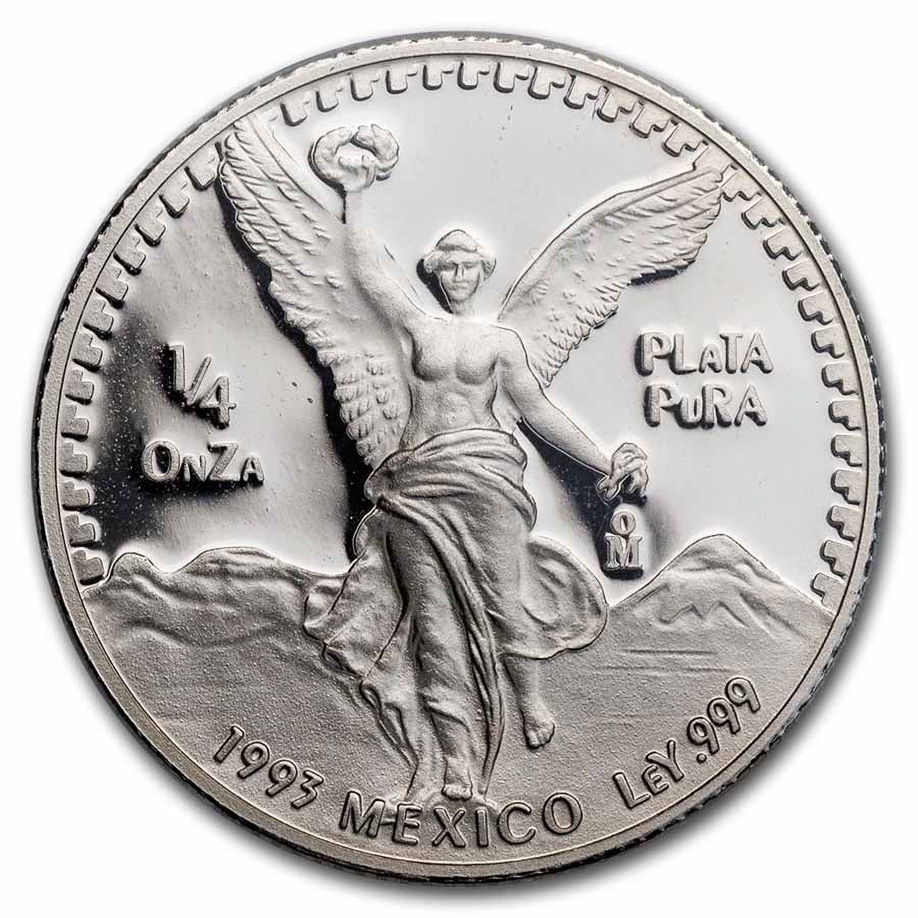 1993 Mexico 1/4 oz Silver Libertad PR-69 PCGS (Green Label