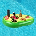 thumbnail image 4 of PBAZIH Floating Food Pallet, Inflatable Drink Holder for Pool Parties, Floating Cup Tray, Cabana Bar Snack Tray, PVC Floating Food Stand, Perfect for Swimming Pool Hot Tub Accessories, 4 of 8