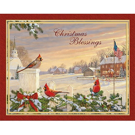 Lang Colors of Christmas Boxed Christmas Cards - Walmart.com