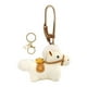 thumbnail image 1 of Colgante de bolso con forma de caballo, accesorio para bolso con llavero y anillos de peluche creativos. Blanco con cordón, 1 of 9