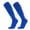 Blue, variant on KyCheLot Boys' Girls' Socks Solid Color Knee-High Stockings Kids Lightweight Breathable Activewear