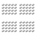thumbnail image 1 of 80 piezas de perillas deslizantes de atenuación de mezclador de consola de 24 mm x 11 mm x 10 mm, reemplazo para potenciómetro, perilla gris, marca negra, 1 of 7