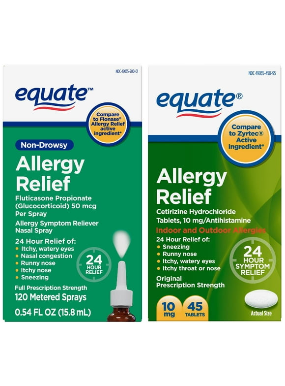 Equate Zyrtec in Allergy Medicine