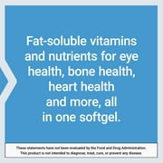 Life Extension Once-Daily Health Booster, vitamins E, K1 & K2, phospholipids, fat-soluble nutrients for eye health, bone health, heart health, gluten-free, 1 daily, non-GMO, 30 softgels
