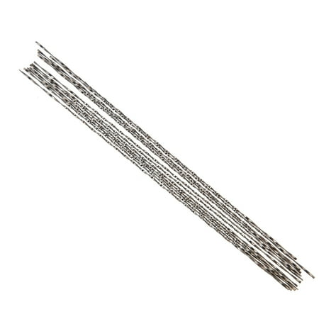 

Saw Blades With Spiral Teeth High Hardness Saw Blades 5.12 Inch End Scroll Saw Blade 12 Pieces Scroll Saw Blades Curve Sawing Tools Improvement For Wood Cutting For Metal