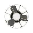 thumbnail image 5 of Aella Indoor and Outdoor 3-Blade Smart Caged Ceiling Fan 22in Brushed Nickel Matte Black with 3000K LED Light Kit and Remote Control, 5 of 5