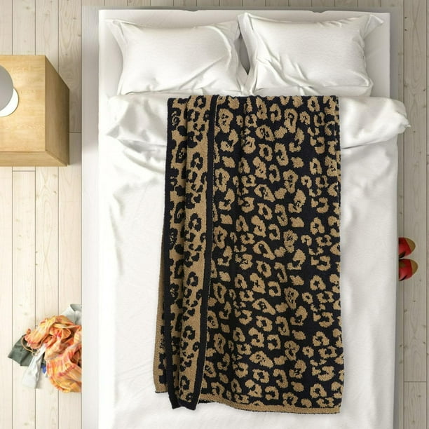 Leopard print throw blanket walmart hotsell
