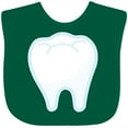 thumbnail image 3 of Inktastic Dentist Big Tooth Boys or Girls Baby Bib, 3 of 4