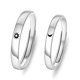 thumbnail image 5 of Anillos de plata de tamaño variable para parejas, sol para la mañana/luna para la noche, anillo de promesa a juego para amantes, anillos ajustables Sincero Electrónica, 5 of 5