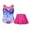 Pure | Galaxy, variant on Asoul Two Piece Gymnastics Leotards for Girls with Skirt Sleeveless Ballet Dance Dress Outfit 4-10 Years