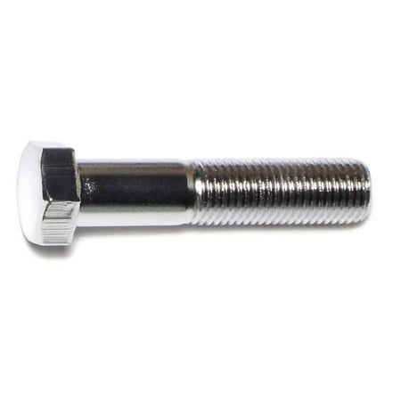 

7/16 -20 x 2 Chrome Plated Grade 5 Steel Fine Thread Hex Cap Screws (5 pcs.)