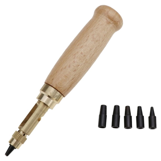 Perforadora Automática De Cinturones, Perforadora Rotativa Silenciosa Reemplazable, Perforadora De Cuero, Herramienta Artesanal Para Reloj Methold TO003404-00
