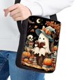 thumbnail image 6 of Binienty Halloween Messenger Bag for Women Crossbody Ghost Pumpkin Shoulder Purse Anti Theft RFID Coin Phouch Handbags Trendy Casual Travel Corss Body Sling Bag Gifts for Sister, 6 of 7