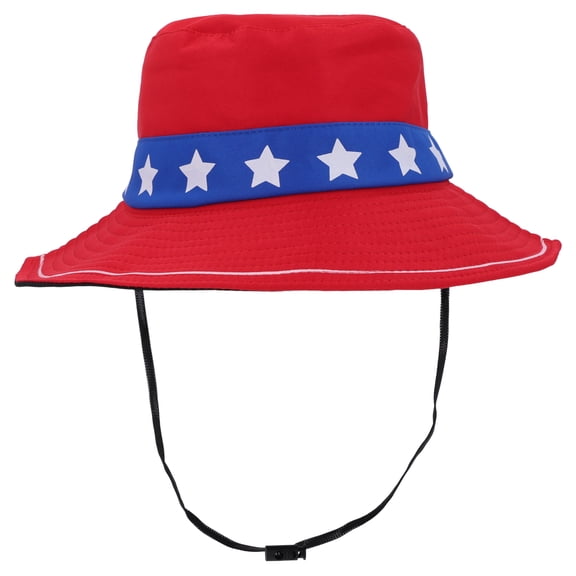 Star Fisherman's Hat, Red/White/Blue, One Size, Patriotic by Way To Celebrate