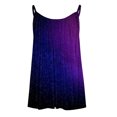thumbnail image 3 of pbnbp Womens Shirts Summer Ombre Tie-Dye Blouses Spaghetti Strap Crewneck Sleeveless Casual Tank Tops, 3 of 4