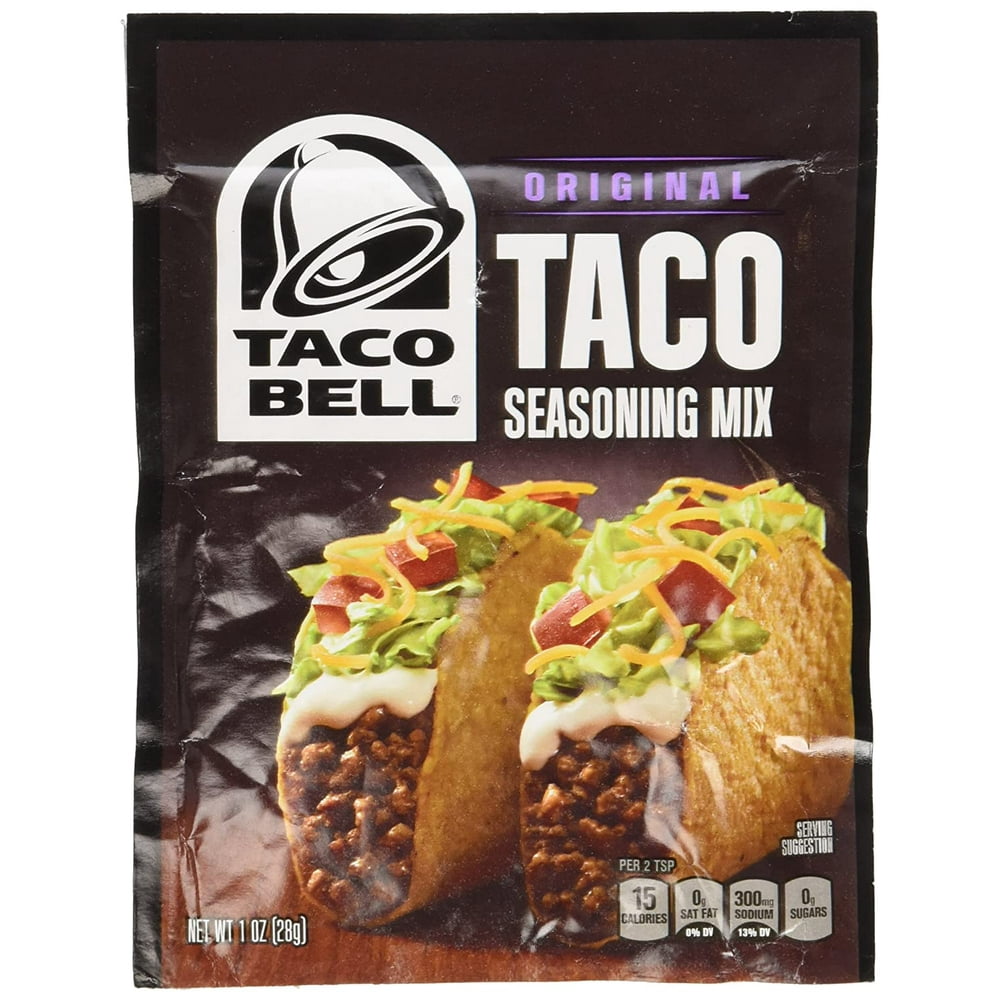 Taco Bell Taco Seasoning Mix 1oz (6 Packets)