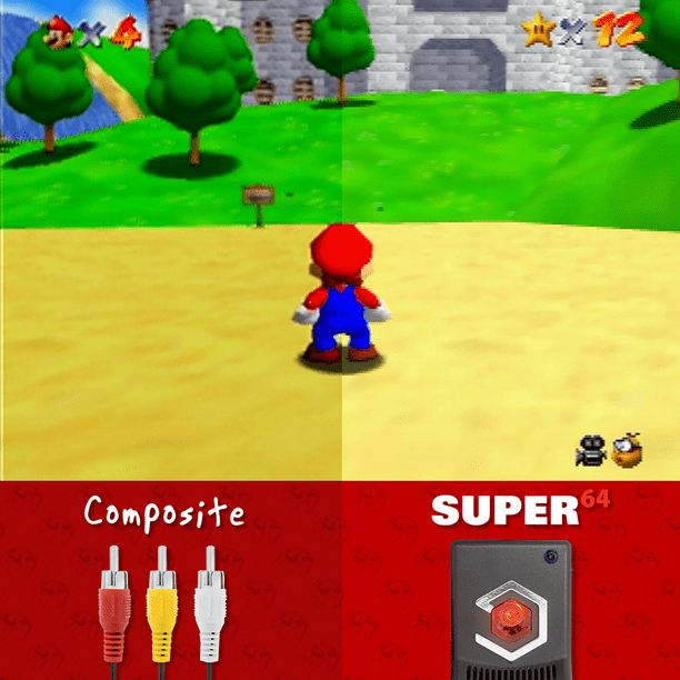 Super64 HD for Nintendo 64 Walmart