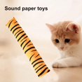 FCCat Calming Pillow Play Rustle Sound Cat Toy Safe Tiger69394