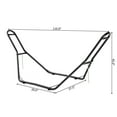 thumbnail image 2 of Gymax Hammock Stand Heavy Duty Steel Frame Hanging Hooks Indoor Outdoor, 2 of 10