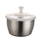 thumbnail image 2 of Centrifugadora de ensaladas grande con tapa, escurridor, recipiente y colador. Centrifugadora multiusos para lechuga, secadora de verduras, lavadora d, 2 of 9