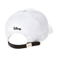 thumbnail image 3 of WITHMOONS Disney Mickey Mouse Faux Leather Patch Baseball Cap CR1705 (White), 3 of 4